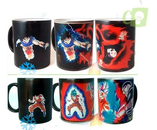 Tazón Dragon Ball Z Goku VS Buu Magic Mug And Coaster Gift Set 