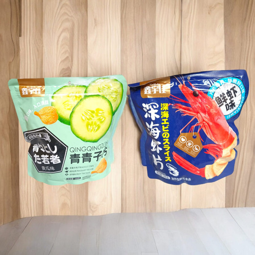 Papas Fritas Chinas Botana Sabor Camarón Y Pepino Snack