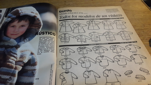 Revista Burda 3 1994 Moda Infantil Los Modelos Especial