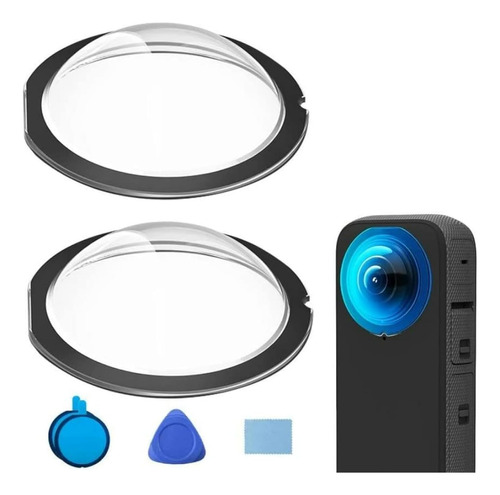 Tapas Protectoras Lentes Adhesiva Para Insta360 X3