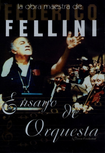 Federico Fellini Ensayo De Orquesta Dvd