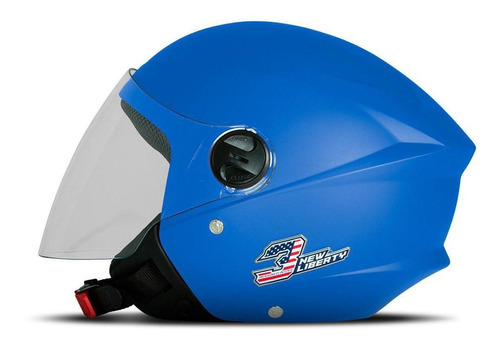 Capacete New Liberty Three Elite Azul Celeste 58