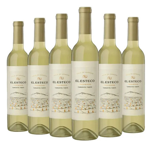 Vino Blanco El Esteco Torrontes Tardio Cafayate - Caja X6