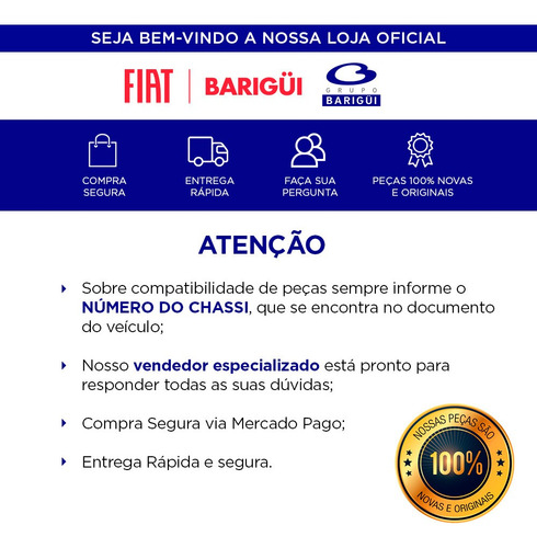 Controle Remoto Para Alarme Original Fiat Uno 2004 A 2013