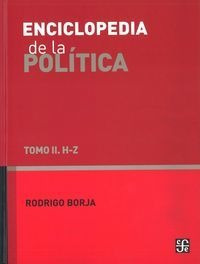 Enciclopedia De La Politica Vol Ii 4ªed - Borja,rodrigo