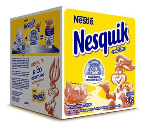 Chocolate Nesquik En Polvo Caja 5 Kg