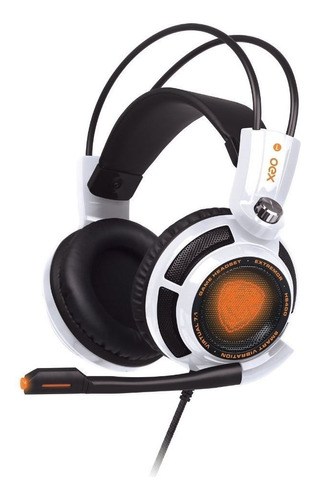 Headset Gamer Extremor 7.1 Vibration Branco - Oex Hs400