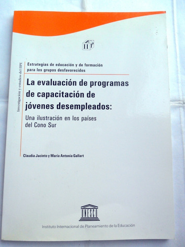 Evaluación D Programas D Capacitación D Jóvenes Desempleados