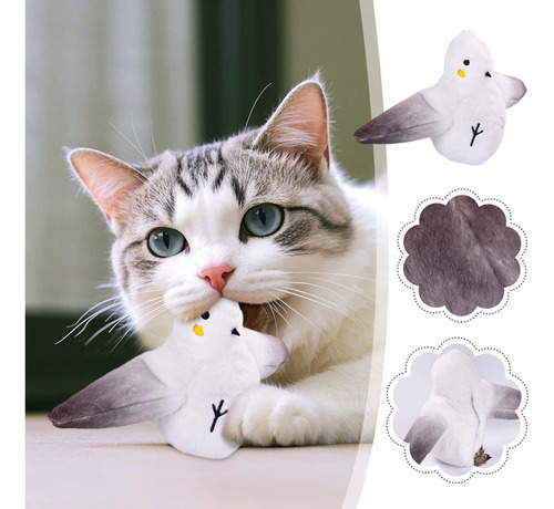 Juguetes Interactivos Para Mascotas Chirping Bird, Para Inte