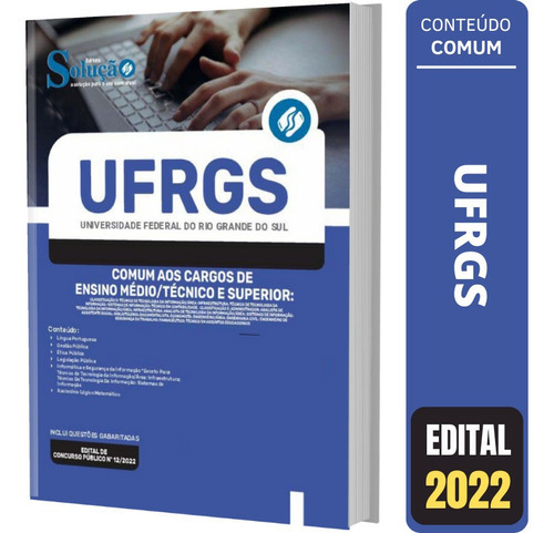 Apostila Concurso Ufrgs - Comum Médio Técnico E Superior