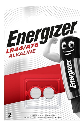 Energizer Speciality Alkal A76 Lr44 Pk2