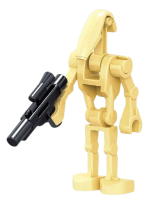 Minifiguras Y Bloques Star Wars Droides Comandante B1 6 Droide B1 Amarillo