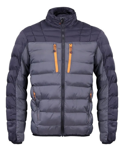 Parka Hombre Gris/negro Z-6000