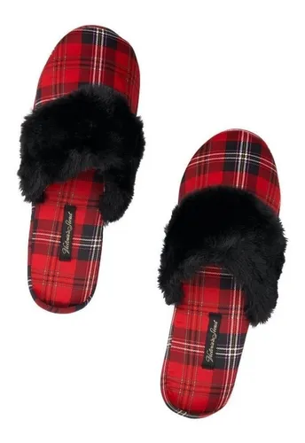Pantuflas victoria online secret negras