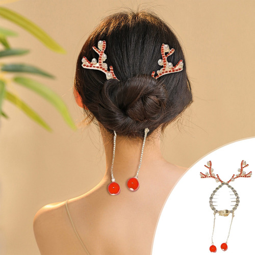 Luces Navideñas Con Forma De Asta, De Lujo, Cabeza Esférica,