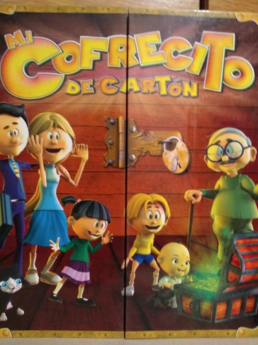 Cofrecito De Cartón - 8 Libros De 2 A 6 Años  + Cd  