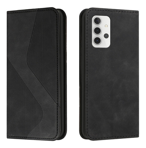 Funda Tipo Cartera Con Tapa Para Samsung Galaxy A32 5g 6.5in