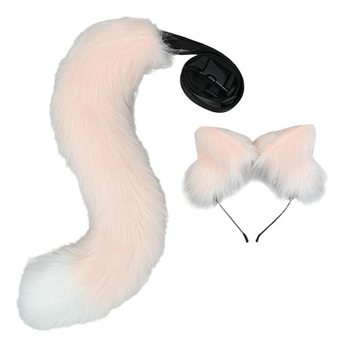 Kit De Disfraz De Diadema Con Orejas De Zorro Y Animal