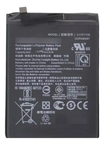 Bateira Compatível C11p1706 Zenfone Max Pro M1 Envio Imediat