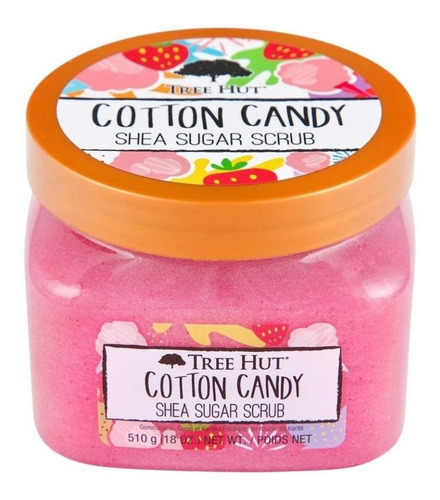 Tree Hut Cotton Candy Exfoliante Corporal Azúcar De Algodón