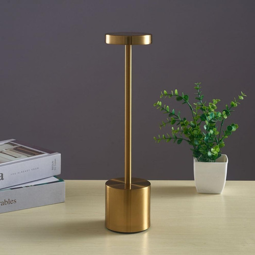 Lámpara De Mesa Recargable Moderna Para Restaurante Led Sin