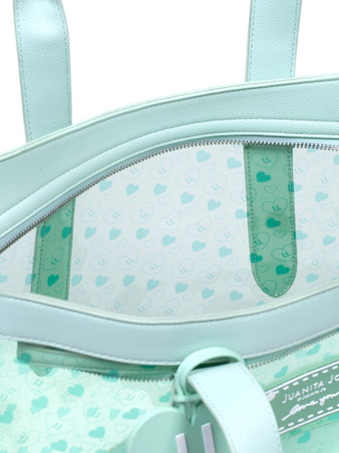 Cartera Juanita Shopping Bag Cancun Aqua 10878