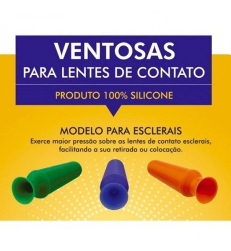 Ventosa Escleral Para Lente De Contato