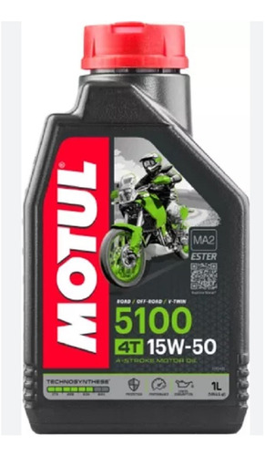 Motul 5100 15w50 4t  Semi-sintetico