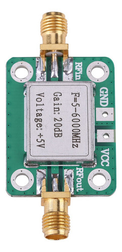 5-6000mhz Ganho 20db Banda Larga Rf Vhf Uhf Potência De Sina