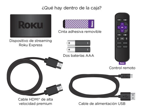 Imagen 5 de 10 de Roku Express 3930 X Control Remoto Original
