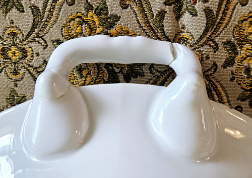 Antiga Sopeira Porcelana Real; Sopeira - Terrina Anos 1950. (Usado)