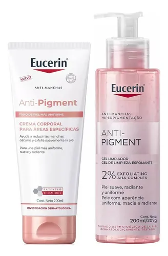 comprar Kit Eucerin Anti-pigment Crema Corporal + Gel Limpiador