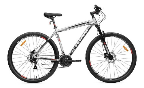 Bicicleta Teknial Tarpan 220er 29 L Gris/negro 21 Color Gris