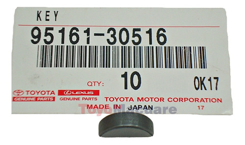 Imagen 3 de 3 de Cuña Cigüeñal Camry 2gr Fortuner 4runner Hilux 4.0 1gr