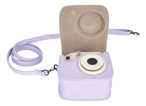 Estuche Protector De Camara Phetium , Con Correa, Purpura