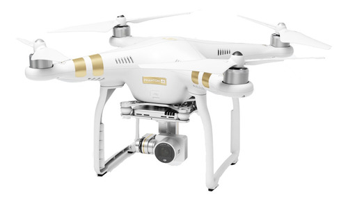 Drone DJI Phantom 3 4K con cámara 4K white y gold 1 batería