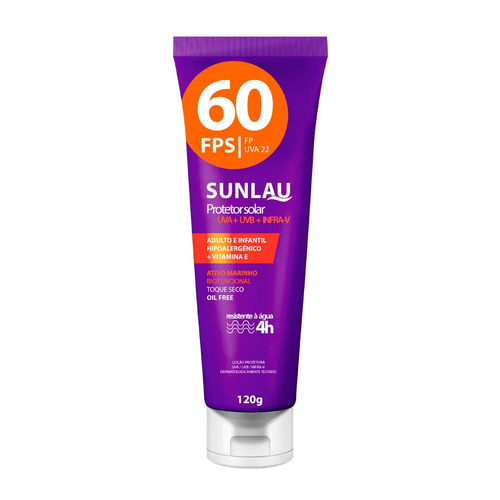 Sunlau Protetor Solar Fps60 (120g)