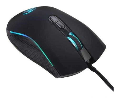 Mouse Óptico Gamer A869 7 Botões 3200dpi Com Fio Usb - Preto