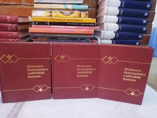 Diccionario Enciclopédico 3 Tomos Larousse