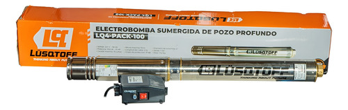 Electrobomba Sumergida De Pozo Lusqtoff Lq4-pack-100 1100w