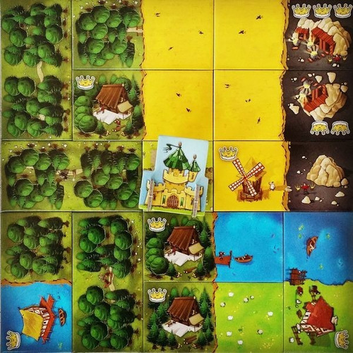 Imagen 2 de 5 de Juego De Mesa Kingdomino Bureau Muy Lejano