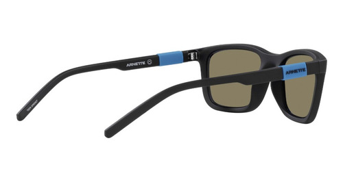 Lentes De Sol Teen Speerit Matte Black Polarizados Arnette