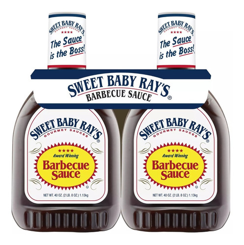 Sweet Baby Ray's Barbecue Sauce 2 De 1.13 Kg C/u Importado