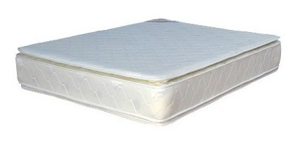 Colchon Espuma D36 Doble Pillow King Deseos Ortopedico