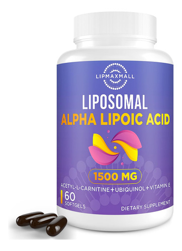 Acido Alfa Liposomal Lipoico 1500 Mg - Con Acetil-l-carnitin