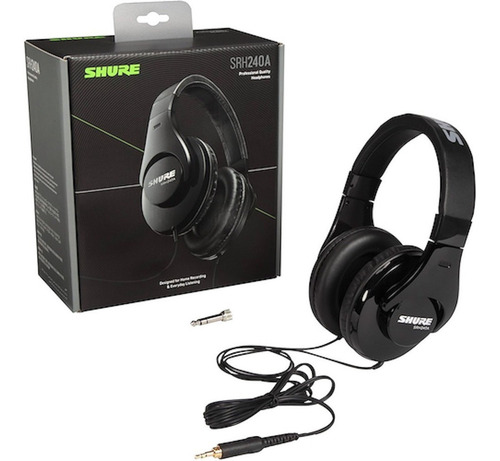 Imagen 9 de 10 de Auriculares Shure SRH240A negro