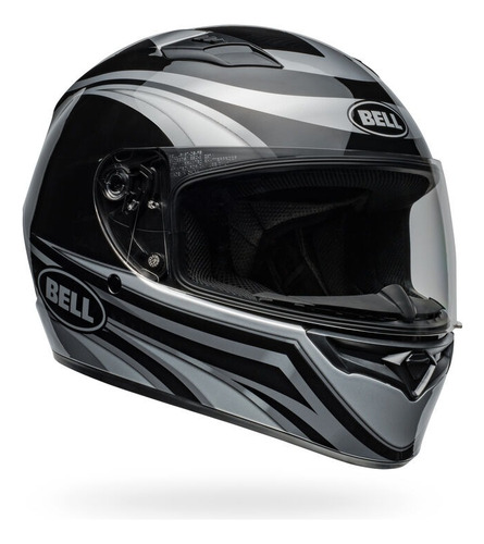 Casco Moto Integral Bell Qualifier Pista Visor Simple Gaona Negro/gris Conduit Xl