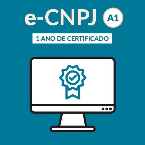 E-cnpj A1 (validade De 1 Ano) Certificado Cnpj - Empresas