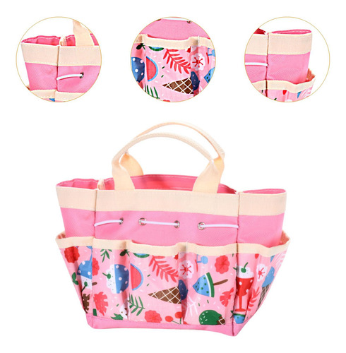 Bolso De Herramienta De Jardín Holda De Gardín Rosa