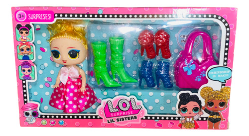 Set De Muñeca Lol Surpise Más Accesorios Muñequita Sorpresa